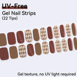 UV FREE Gel Nail Strips 22 Tips