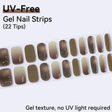 UV FREE Gel Nail Strips 22 Tips