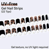 UV FREE Gel Nail Strips 22 Tips