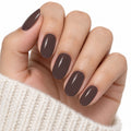 Smoky Mocha UV-Free Gel Nail Strips – 22 Strips