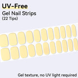 UV FREE Gel Nail Strips 22 Tips