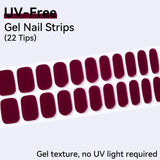 UV FREE Gel Nail Strips 22 Tips