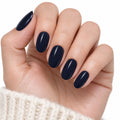 Midnight Navy UV-Free Gel Nail Strips – 22 Strips