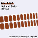 UV FREE Gel Nail Strips 22 Tips