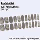 UV FREE Gel Nail Strips 22 Tips