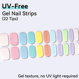 UV FREE Gel Nail Strips 22 Tips