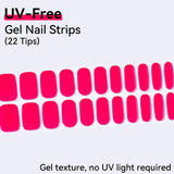 UV FREE Gel Nail Strips 22 Tips