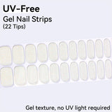 UV FREE Gel Nail Strips 22 Tips