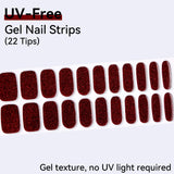 UV FREE Gel Nail Strips 22 Tips