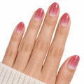 Rosy Twilight UV-Free Gel Nail Strips – 22 Strips