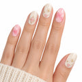 Starlit Rose UV-Free Gel Nail Strips – 22 Strips
