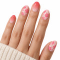 Sakura Glow UV-Free Gel Nail Strips – 22 Strips