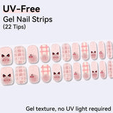 UV FREE Gel Nail Strips 22 Tips