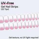 UV FREE Gel Nail Strips 22 Tips