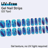 UV FREE Gel Nail Strips 22 Tips
