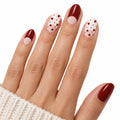 Sweetheart Trio UV-Free Gel Nail Strips – 22 Strips