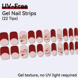 UV FREE Gel Nail Strips 22 Tips