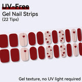 UV FREE Gel Nail Strips 22 Tips