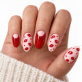 Scarlet Kisses UV-Free Gel Nail Strips – 22 Strips