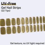 UV FREE Gel Nail Strips 22 Tips