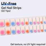 UV FREE Gel Nail Strips 22 Tips