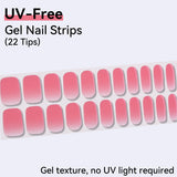 UV FREE Gel Nail Strips 22 Tips