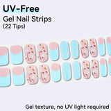 UV FREE Gel Nail Strips 22 Tips