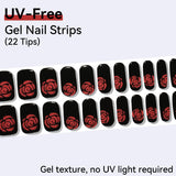 UV FREE Gel Nail Strips 22 Tips