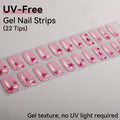 UV FREE Gel Nail Strips 22 Tips