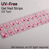 UV FREE Gel Nail Strips 22 Tips