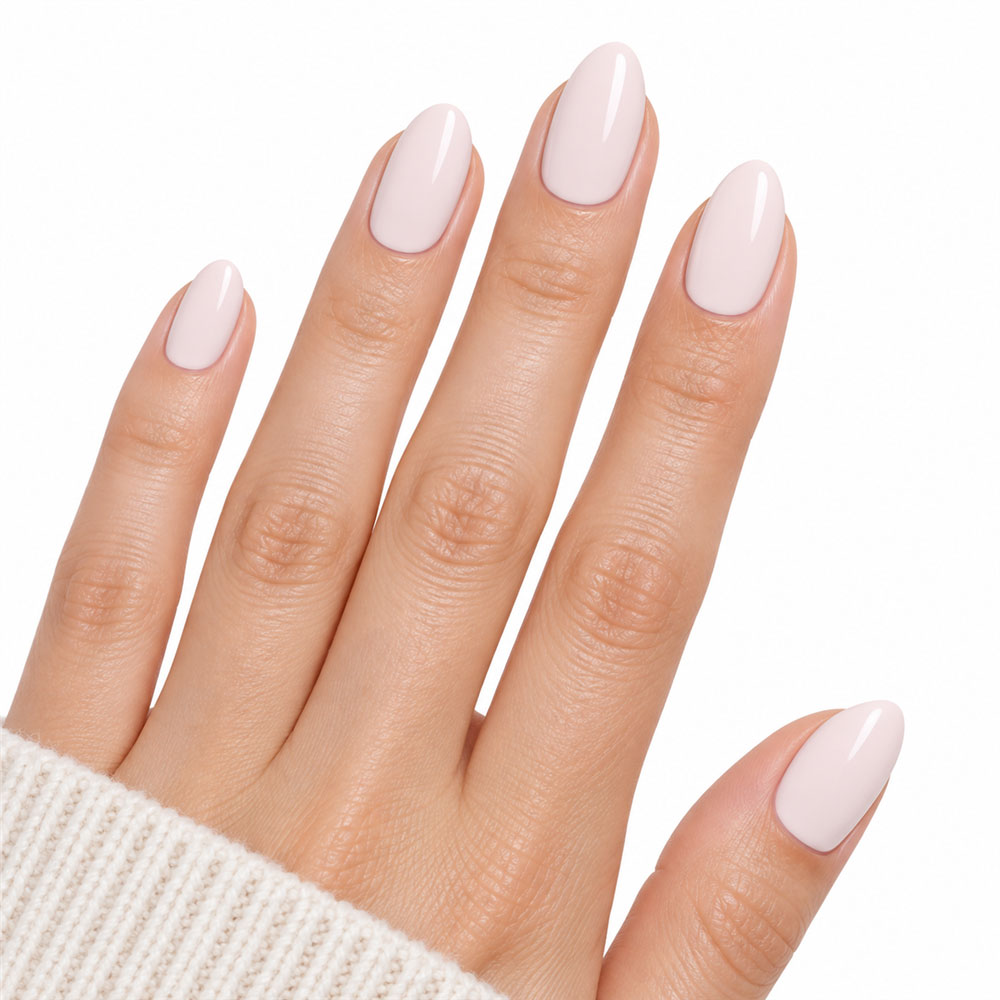 Milky Rose UV-Free Gel Nail Strips – 16 Strips