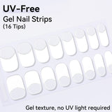 UV FREE Gel Nail Strips 16 Tips