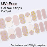 UV FREE Gel Nail Strips 16 Tips