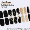 UV FREE Gel Nail Strips 16 Tips