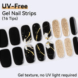 UV FREE Gel Nail Strips 16 Tips