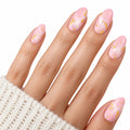 Gilded Blush UV-Free Gel Nail Strips – 16 Strips