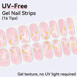 UV FREE Gel Nail Strips 16 Tips