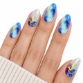 Azure Quartz UV-Free Gel Nail Strips – 16 Strips