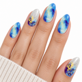 Azure Quartz UV-Free Gel Nail Strips – 16 Strips