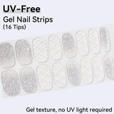 UV FREE Gel Nail Strips 16 Tips
