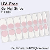 UV FREE Gel Nail Strips 16 Tips