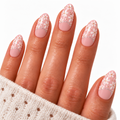 Blush Daisy UV-Free Gel Nail Strips – 16 Strips