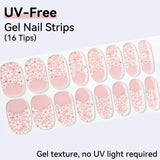 UV FREE Gel Nail Strips 16 Tips