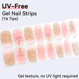 UV FREE Gel Nail Strips 16 Tips