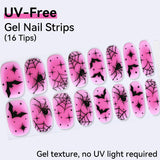 UV FREE Gel Nail Strips 16 Tips