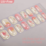 UV FREE Gel Nail Strips 16 Tips