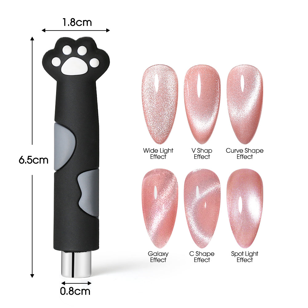 Strong Magnet Effect Magnetic Stick for Cat Eye Gel Polish Large Cylindrical Magnetic Nail Tool