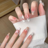 Premium Press-on Nails | Luxury Salon-Quality Reusable Nails - French Manicure, Cat Eye, & 3D Art Designs