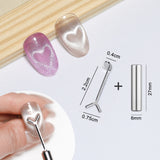 Strong Magnet Effect Magnetic Stick for Cat Eye Gel Polish Large Cylindrical Magnetic Nail Tool