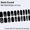 Halloween Design-Semi-cured Gel Nail Strips 20 Tips